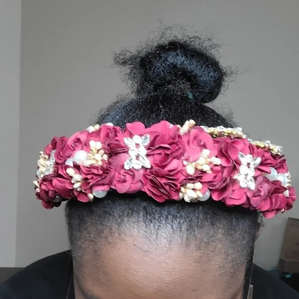 Flowery Headband Women Accessory Hair Accessory